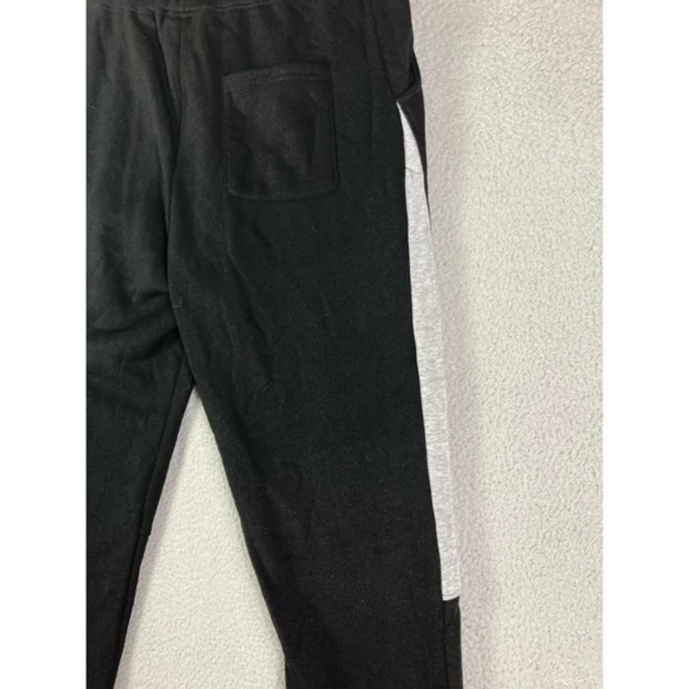 Sweatpants Mens New Fleece Jogger Pants Athletic Joggers Black Galaxy Size Large